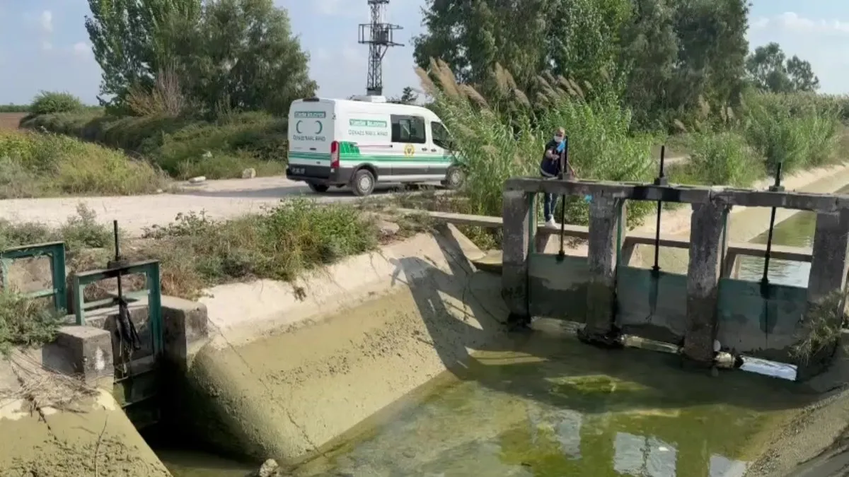 Esrarengiz olay: Adana’da sulama kanalında ceset bulundu!