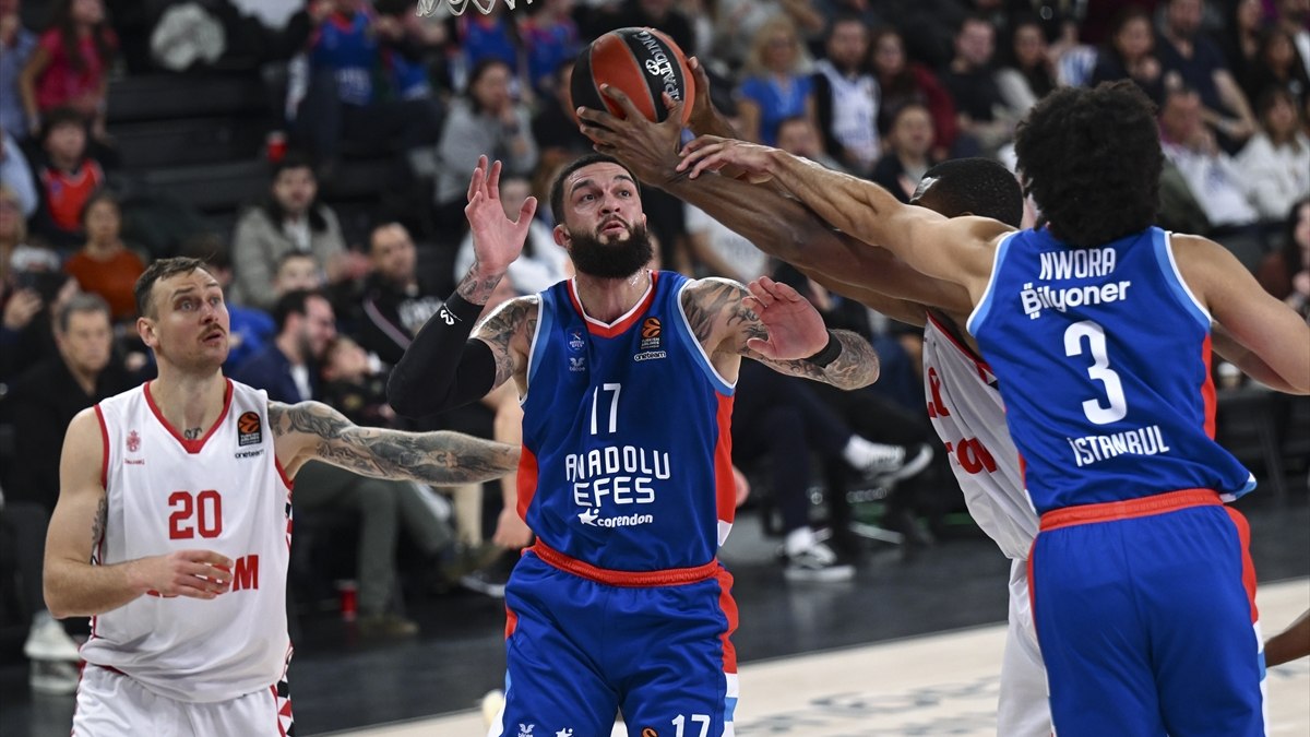 Anadolu Efes, Monaco’ya kaybetti