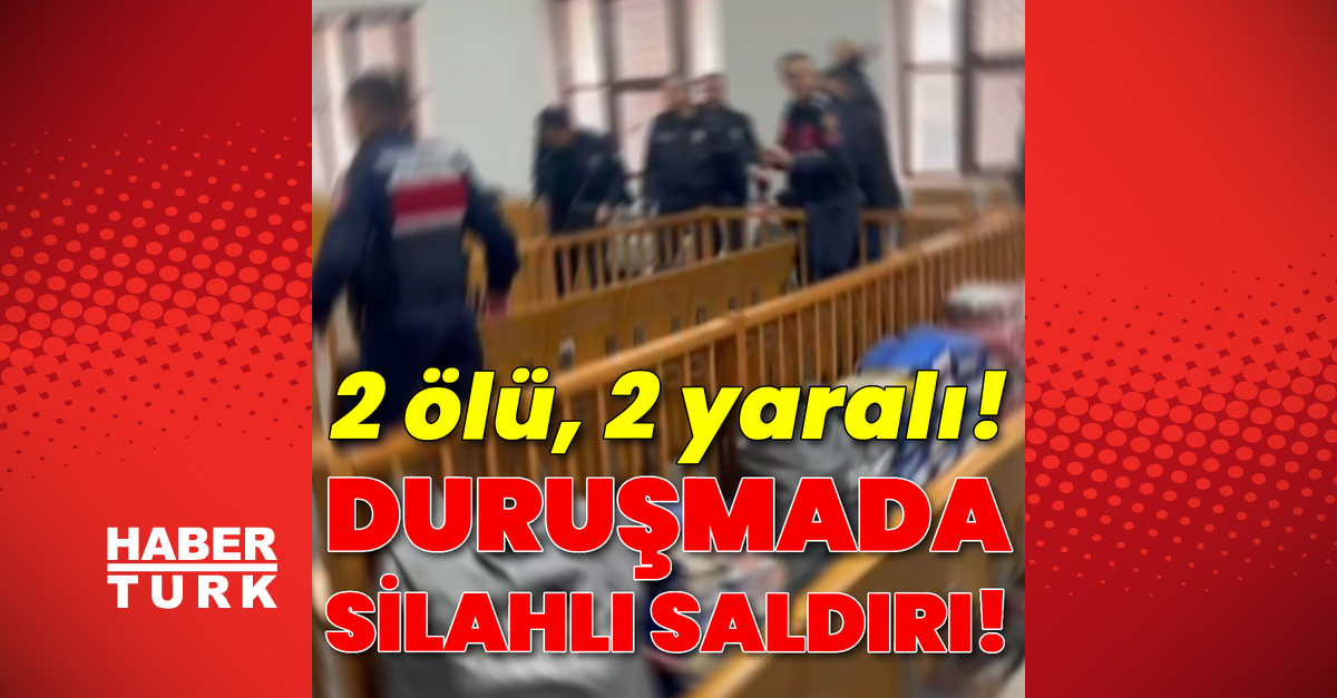 Bursa Adliyesi’nde silahlı saldırı! 2 ölü, 2 yaralı